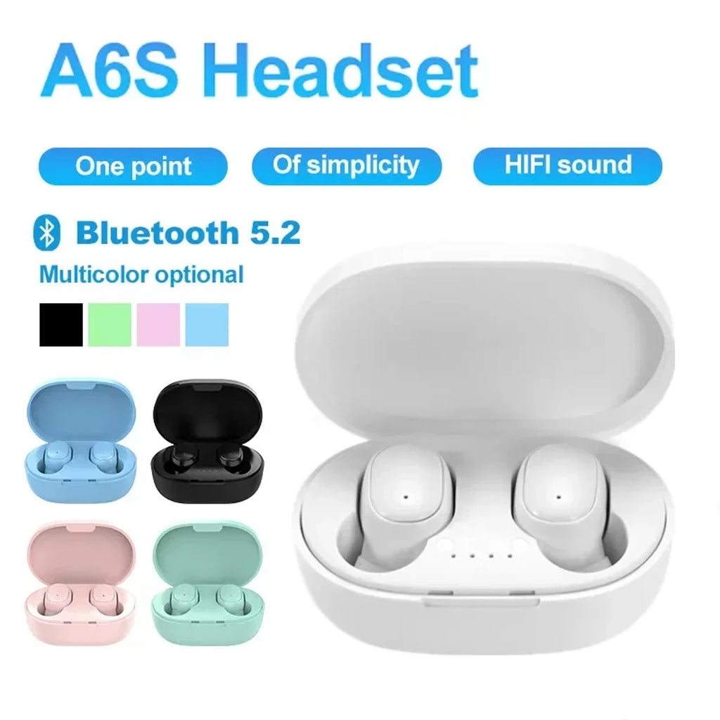 Wireless Bluetooth Earbuds with Mic for Smartphones Sport Headset for Active Lifestyles