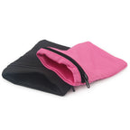 Armband Run Bag, Wristband Tennis Sweatband, Wrist Support Pocket Wallet Pouch