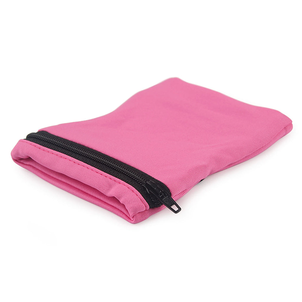 Armband Run Bag, Wristband Tennis Sweatband, Wrist Support Pocket Wallet Pouch