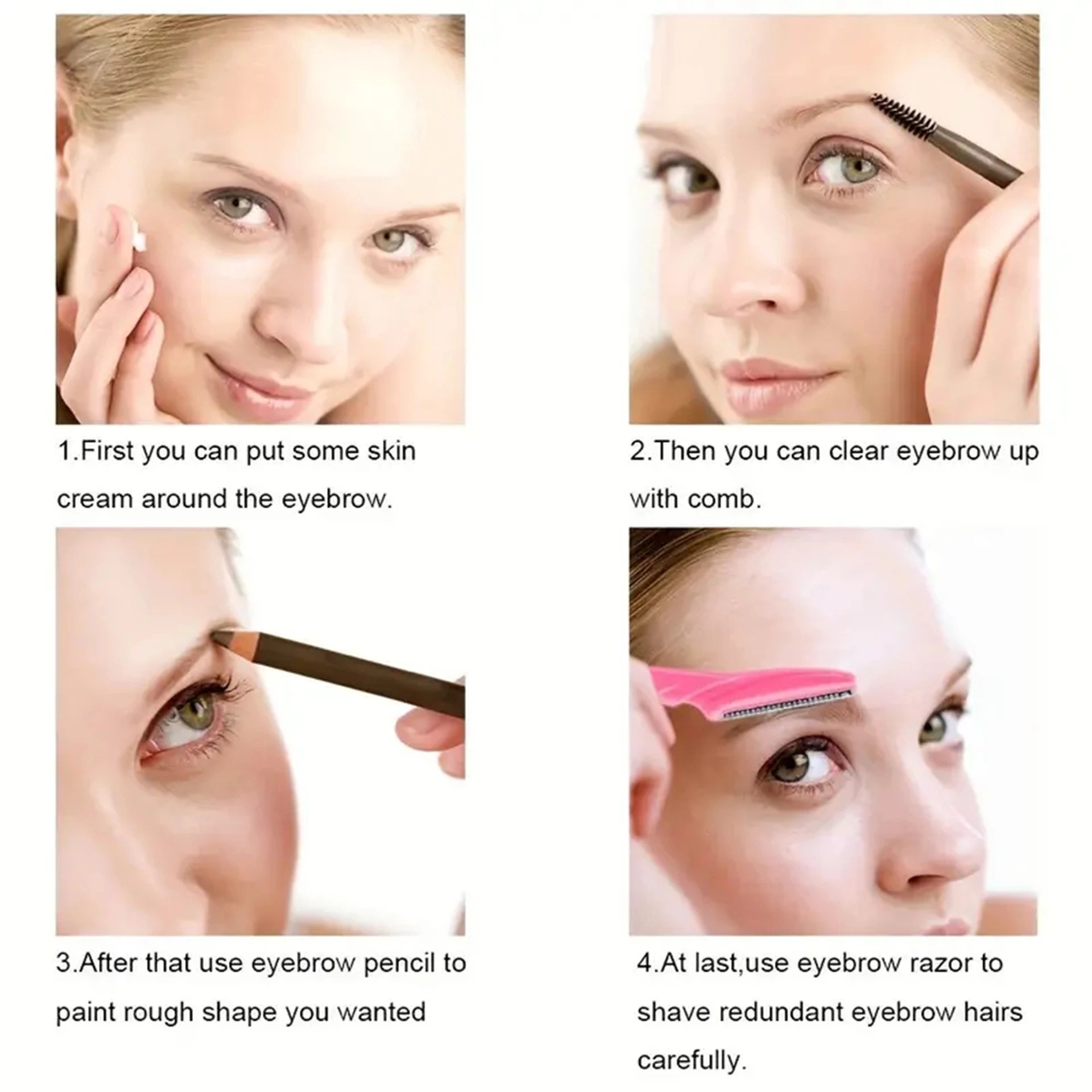Precision Brow & Face Razor for Women and Men Safe Hair Trimmer Shaver