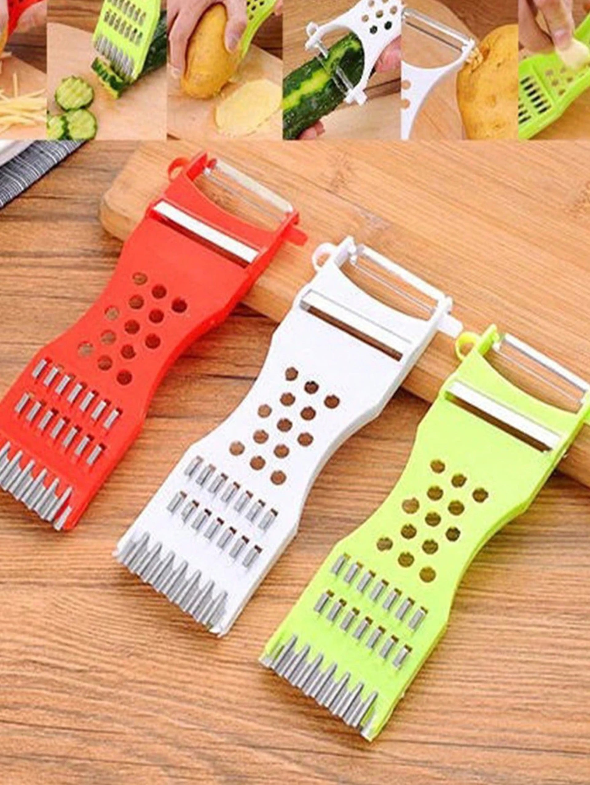 Multifunctional Vegetable Cutter & Slicer for Kitchen Prep