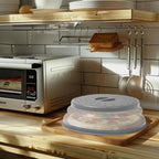 Foldable Microwave Splash Guard Plate & Bowl Cover BPA Free